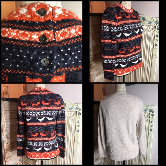 SALE🌷SMALL-J. CREW BUNDLE OF FOUR (4) SWEATERS - Picture 7 of 8